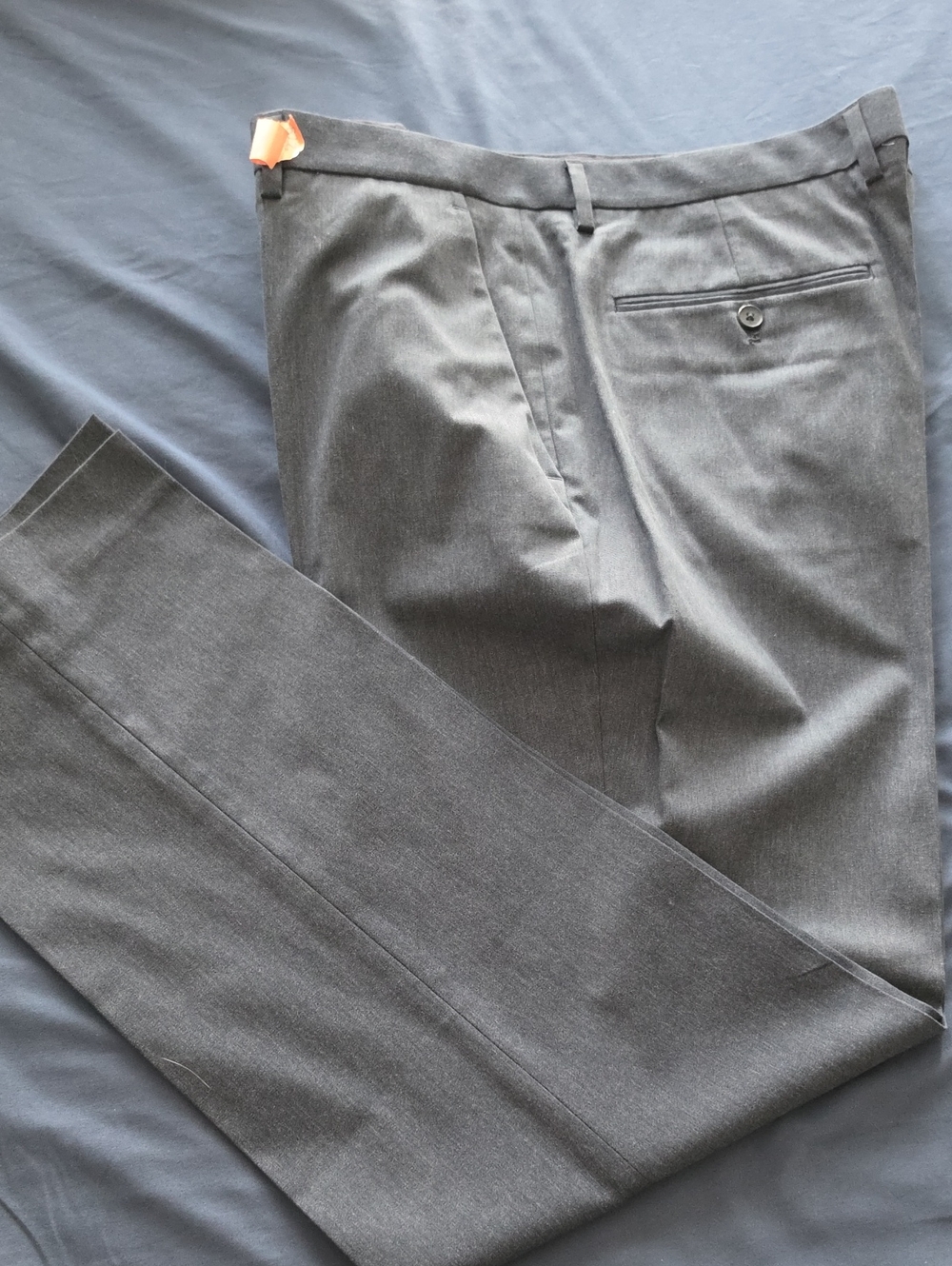 Express Men's Blue-Gray Dress Pants
